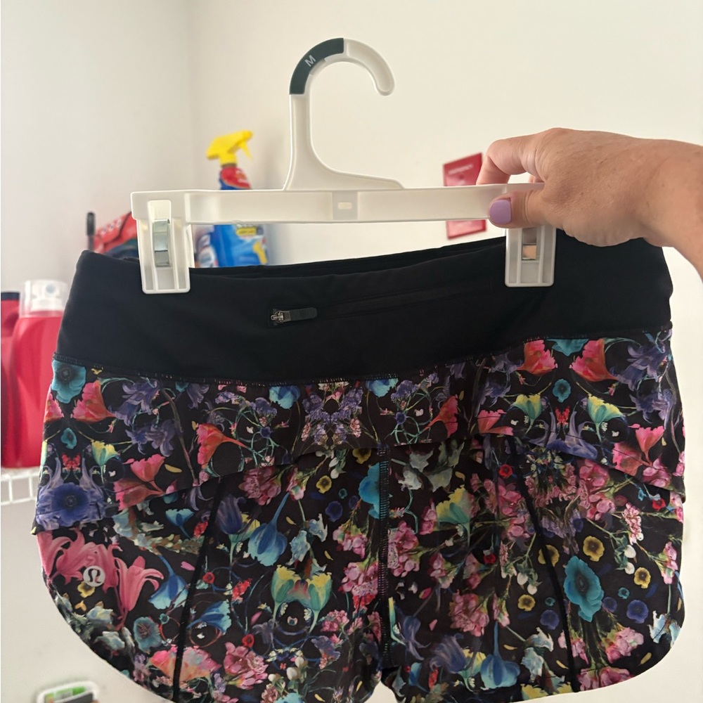 lululemon athletica Floral Athletic Shorts - Multicolor